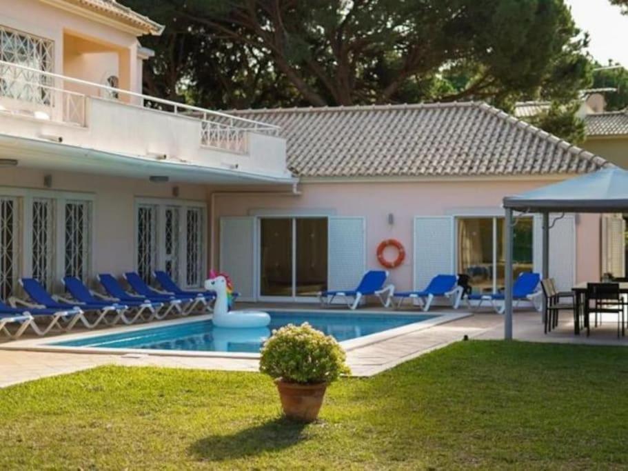 Vilamoura Golf Mansion - Games Room & Privat Heated Pool & Horsemanship & Golf Quarteira Eksteriør billede